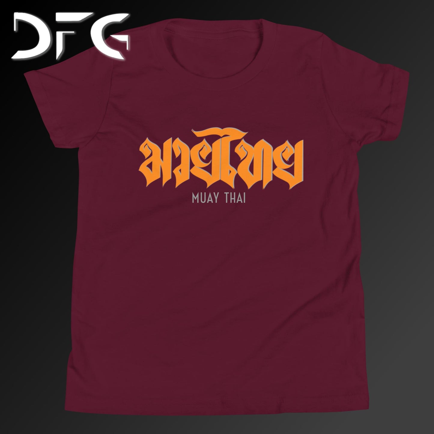 Youth Short-Sleeve T-Shirt Muay Thai Orange