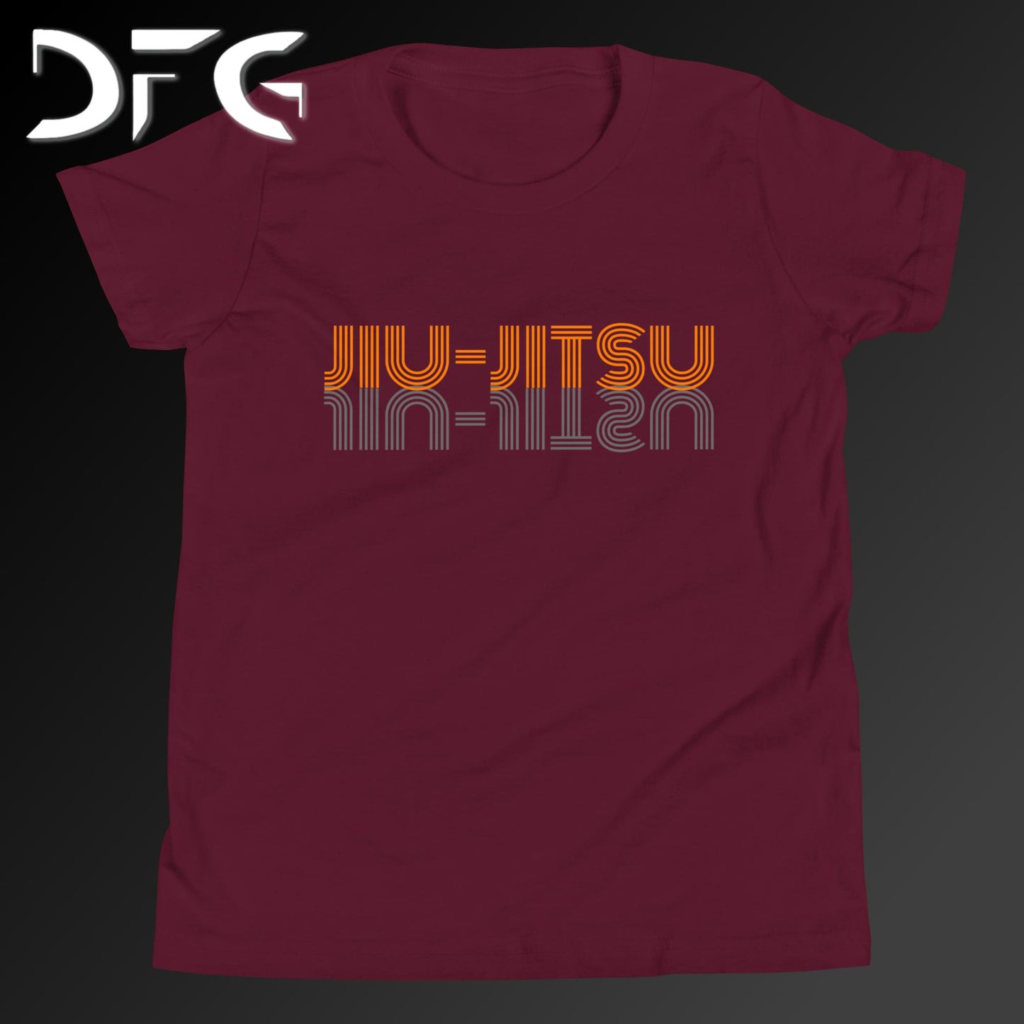 Youth Short-Sleeve T-Shirt BJJ Orange