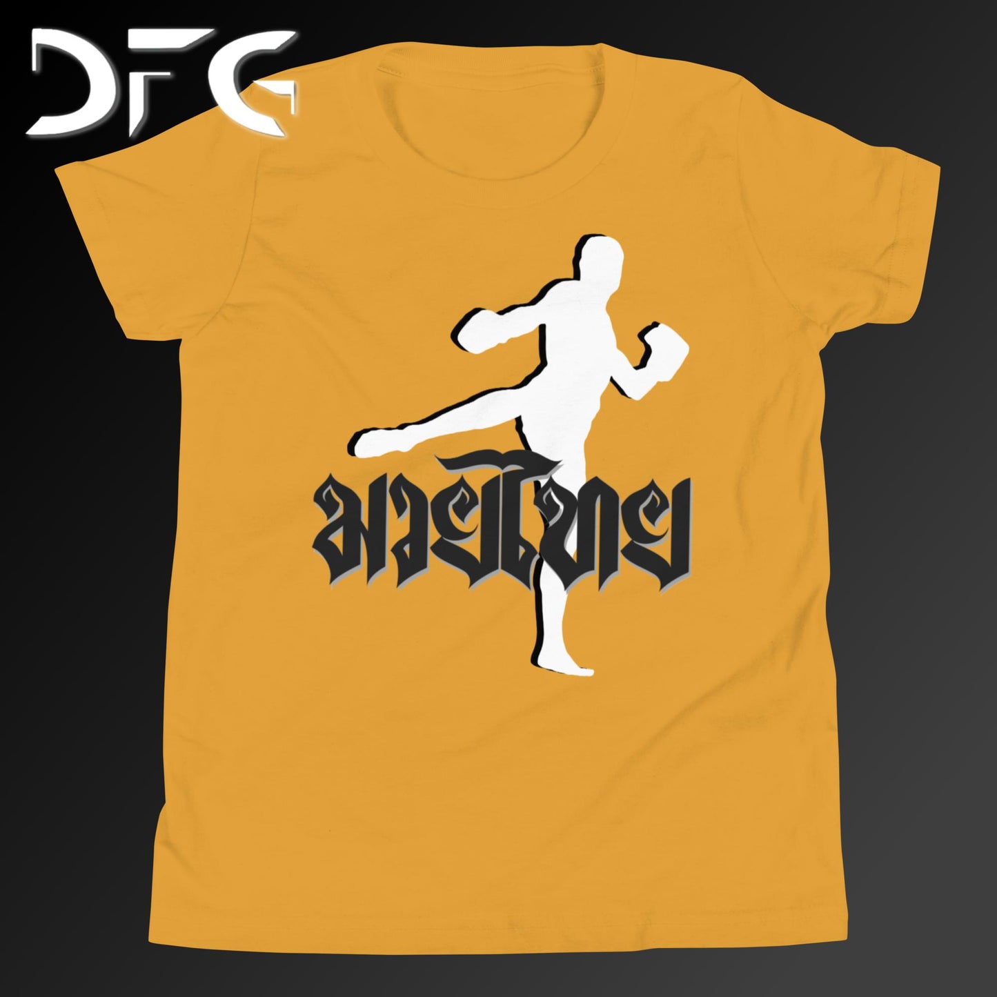 Youth Short-Sleeve T-Shirt Muay Thai Black
