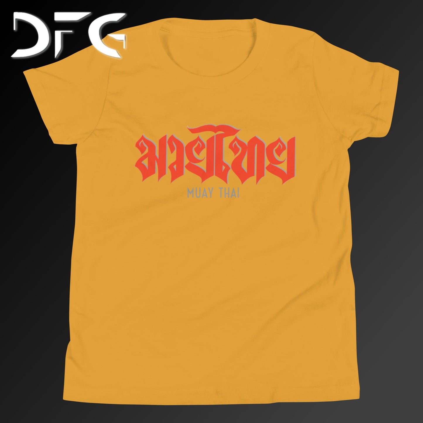 Youth Short-Sleeve T-Shirt Muay Thai Red