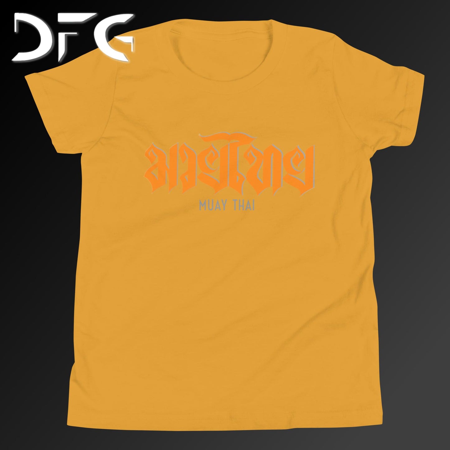 Youth Short-Sleeve T-Shirt Muay Thai Orange