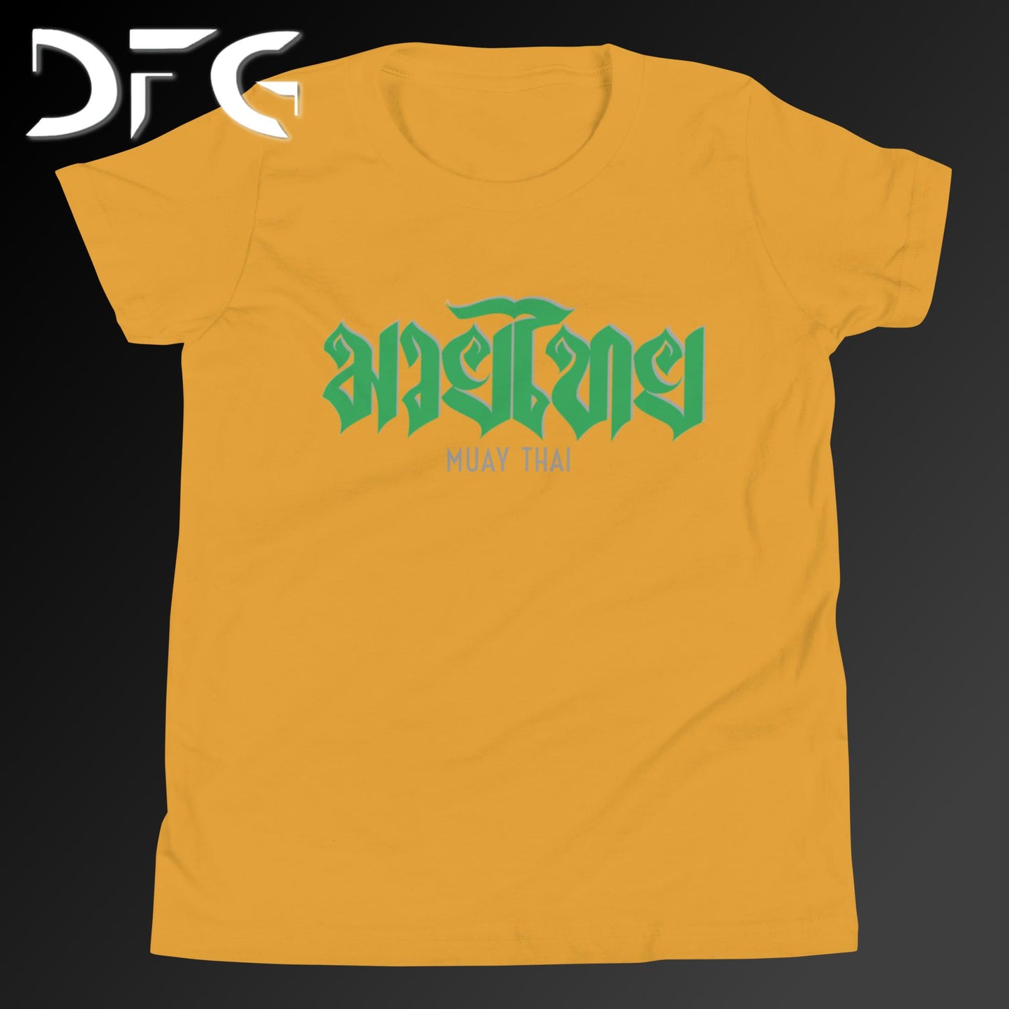 Youth Short-Sleeve T-Shirt Muay Thai Green