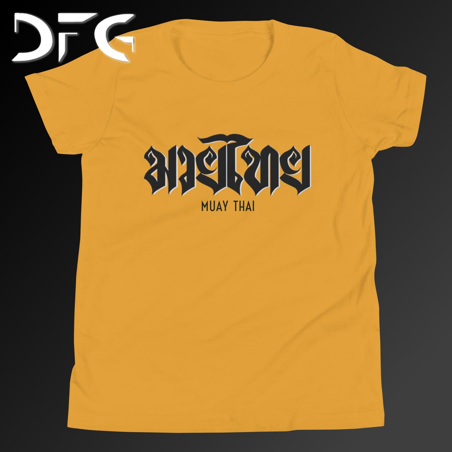 Youth Short-Sleeve T-Shirt Muay Thai Black