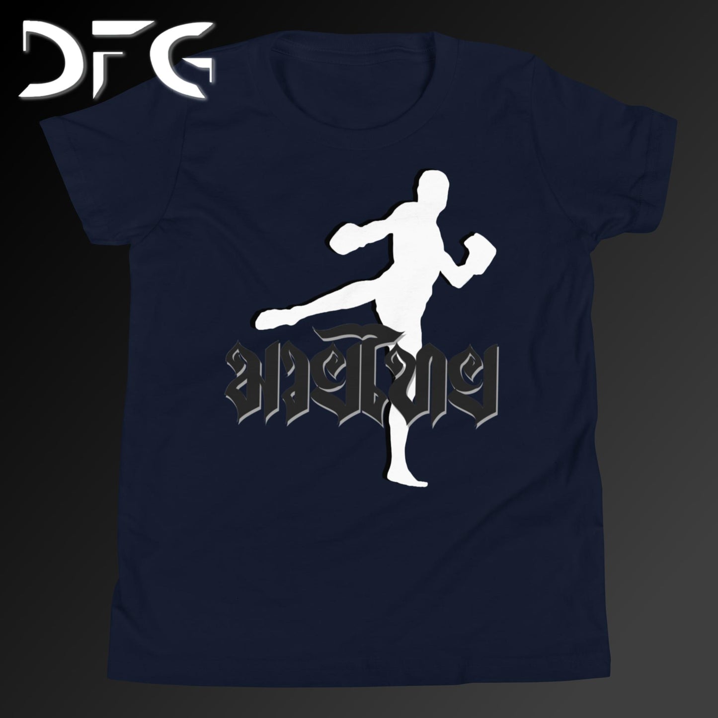 Youth Short-Sleeve T-Shirt Muay Thai Black