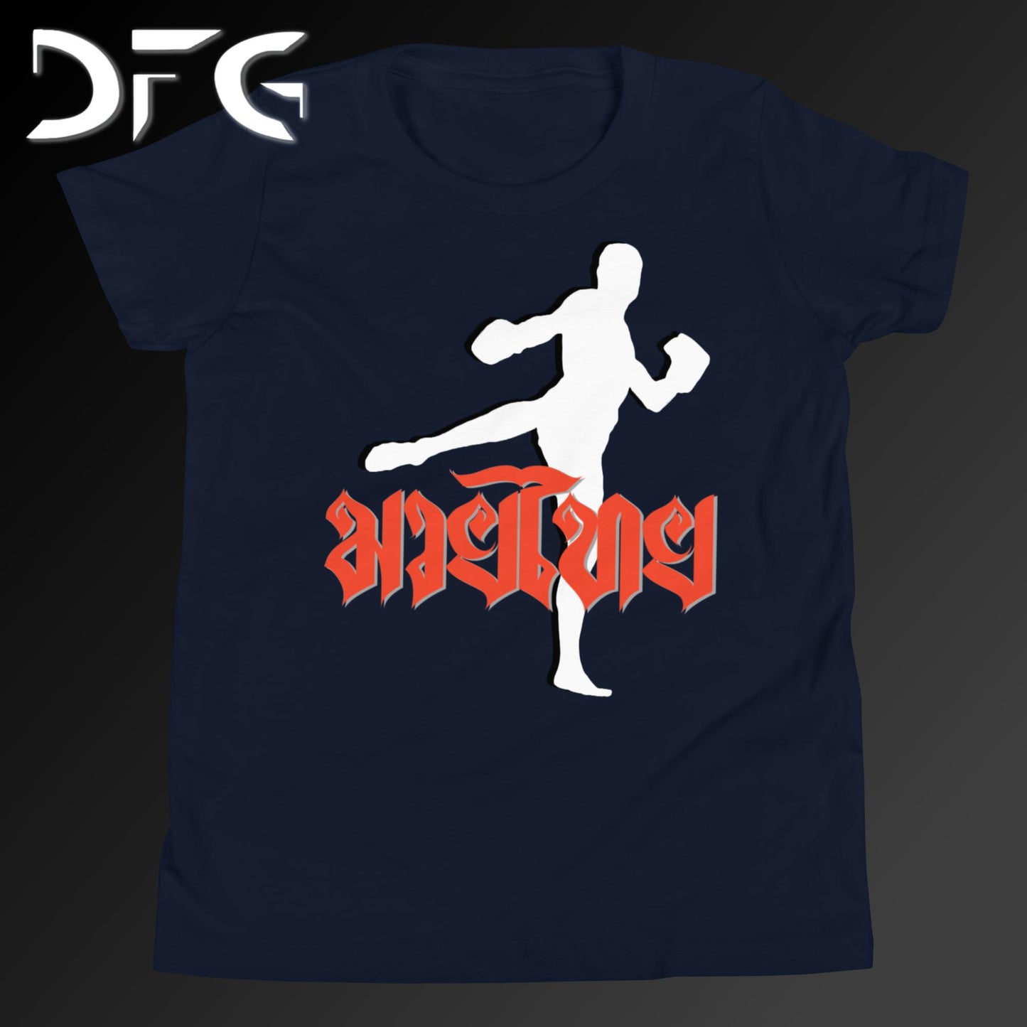 Youth Short-Sleeve T-Shirt Muay Thai Red
