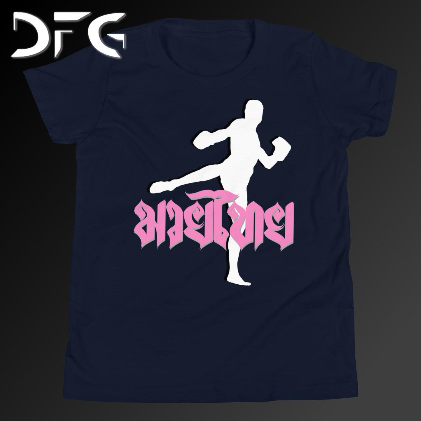 Youth Short-Sleeve T-Shirt Muay Thai Pink