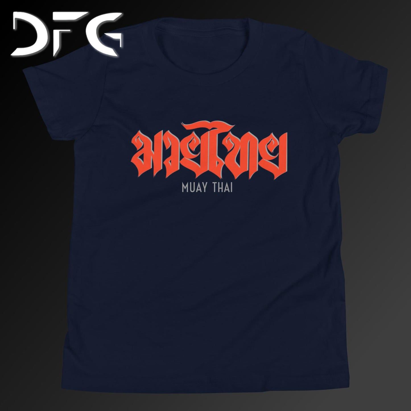 Youth Short-Sleeve T-Shirt Muay Thai Red