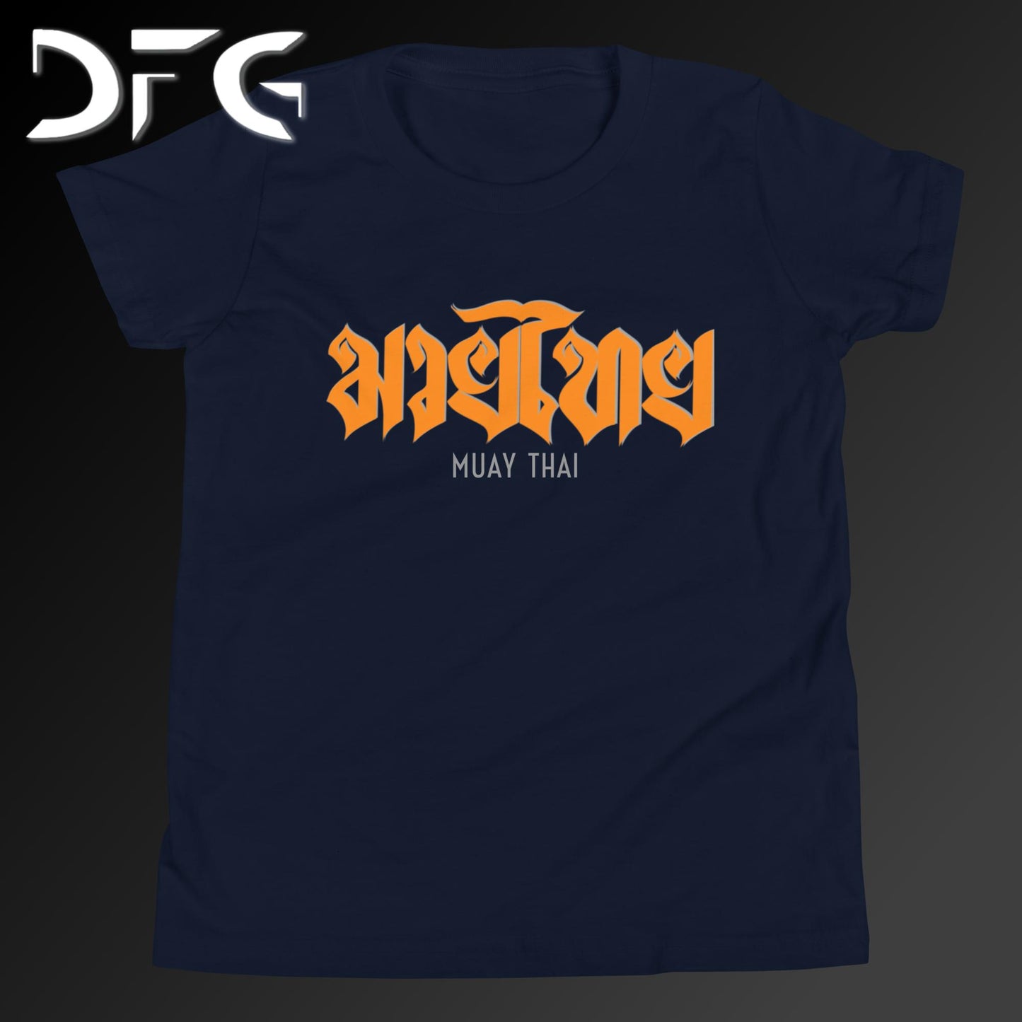 Youth Short-Sleeve T-Shirt Muay Thai Orange