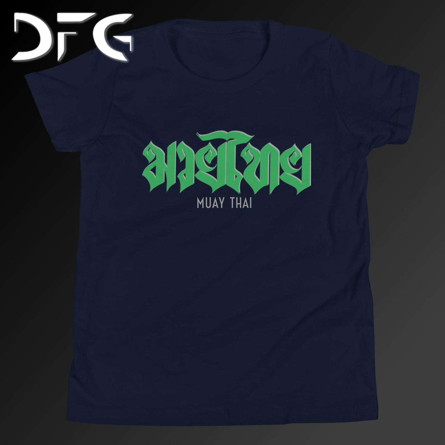 Youth Short-Sleeve T-Shirt Muay Thai Green