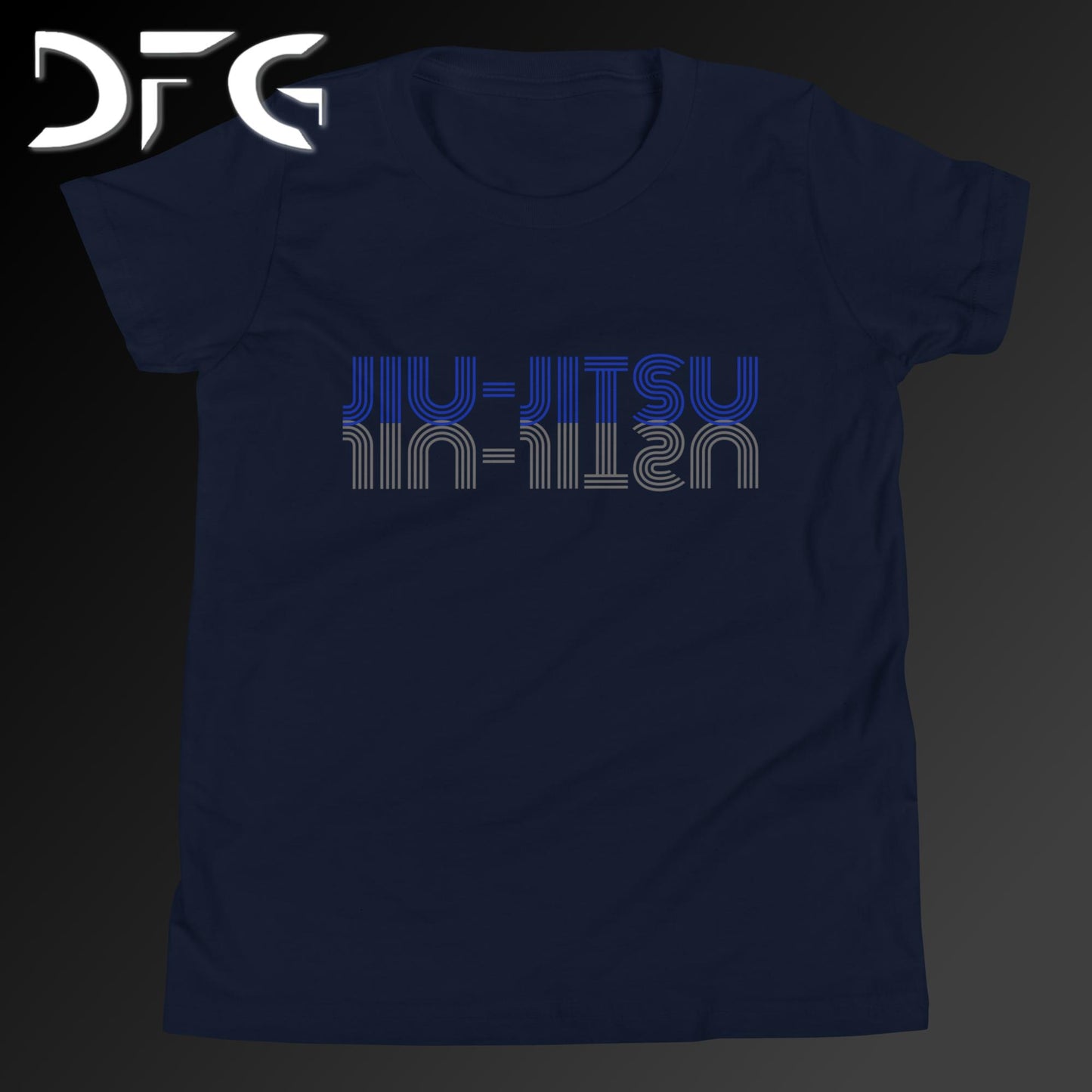 Youth Short-Sleeve T-Shirt BJJ Blue