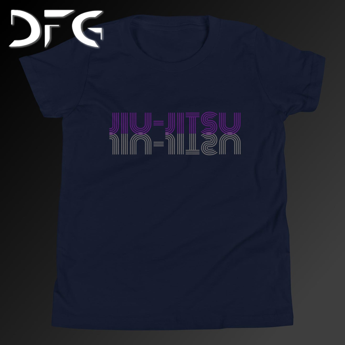 Youth Short-Sleeve T-Shirt BJJ Purple