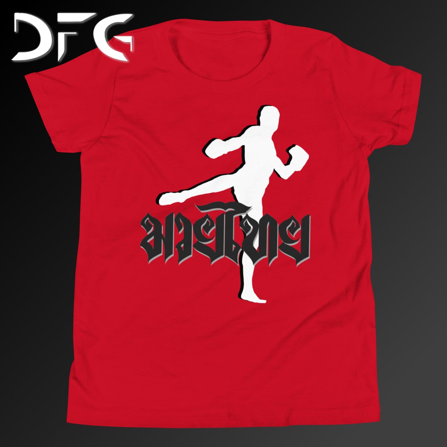 Youth Short-Sleeve T-Shirt Muay Thai Black