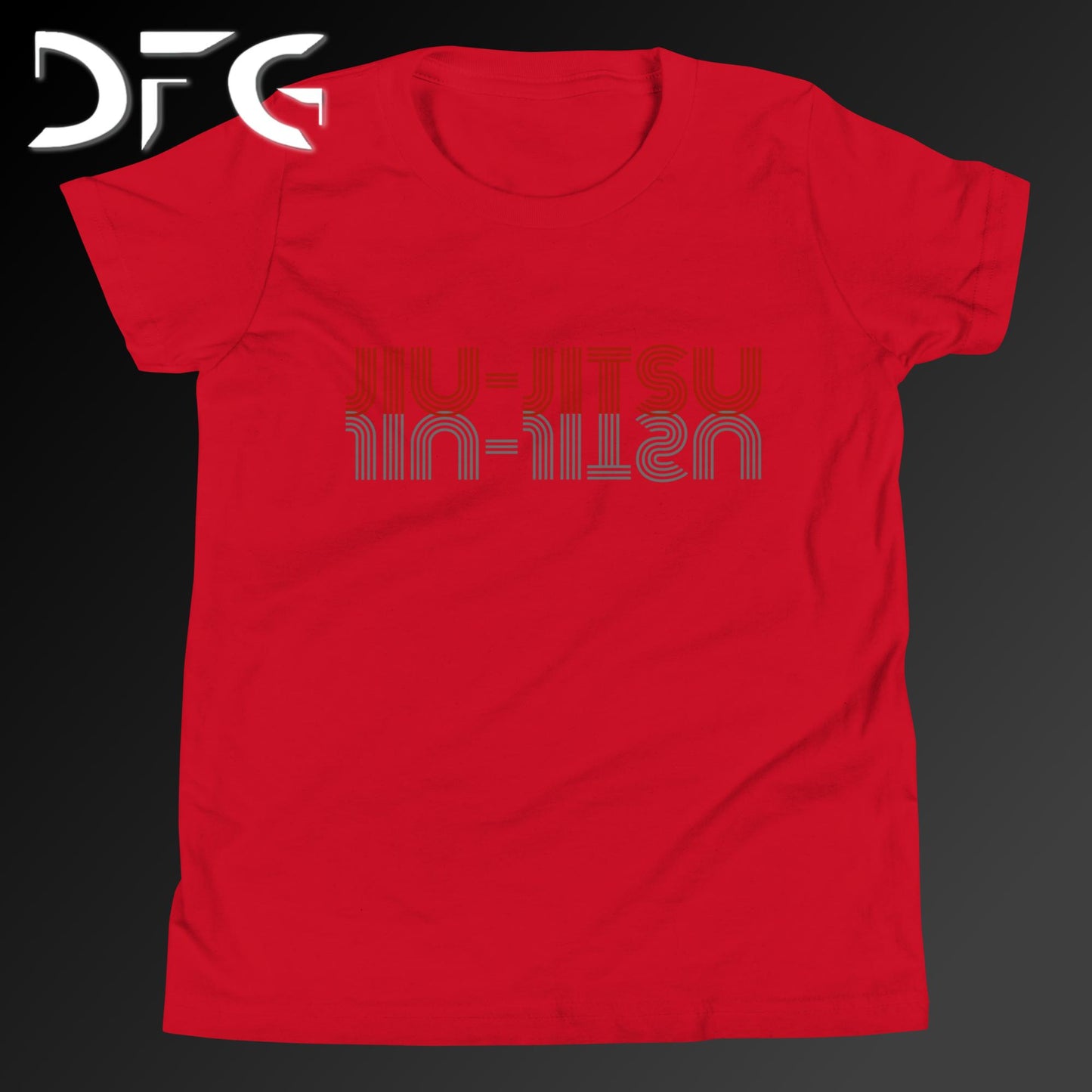 Youth Short-Sleeve T-Shirt BJJ Red