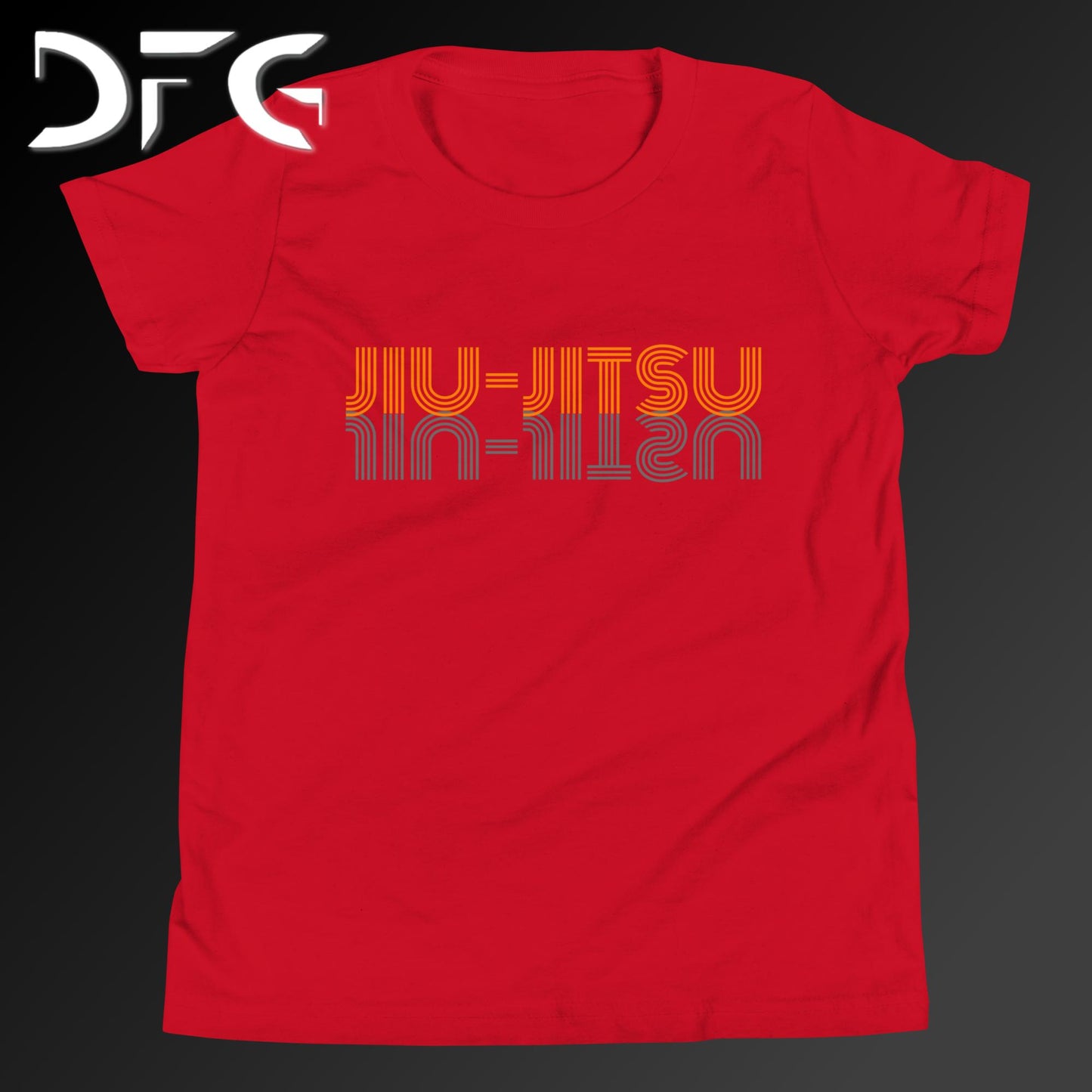 Youth Short-Sleeve T-Shirt BJJ Orange