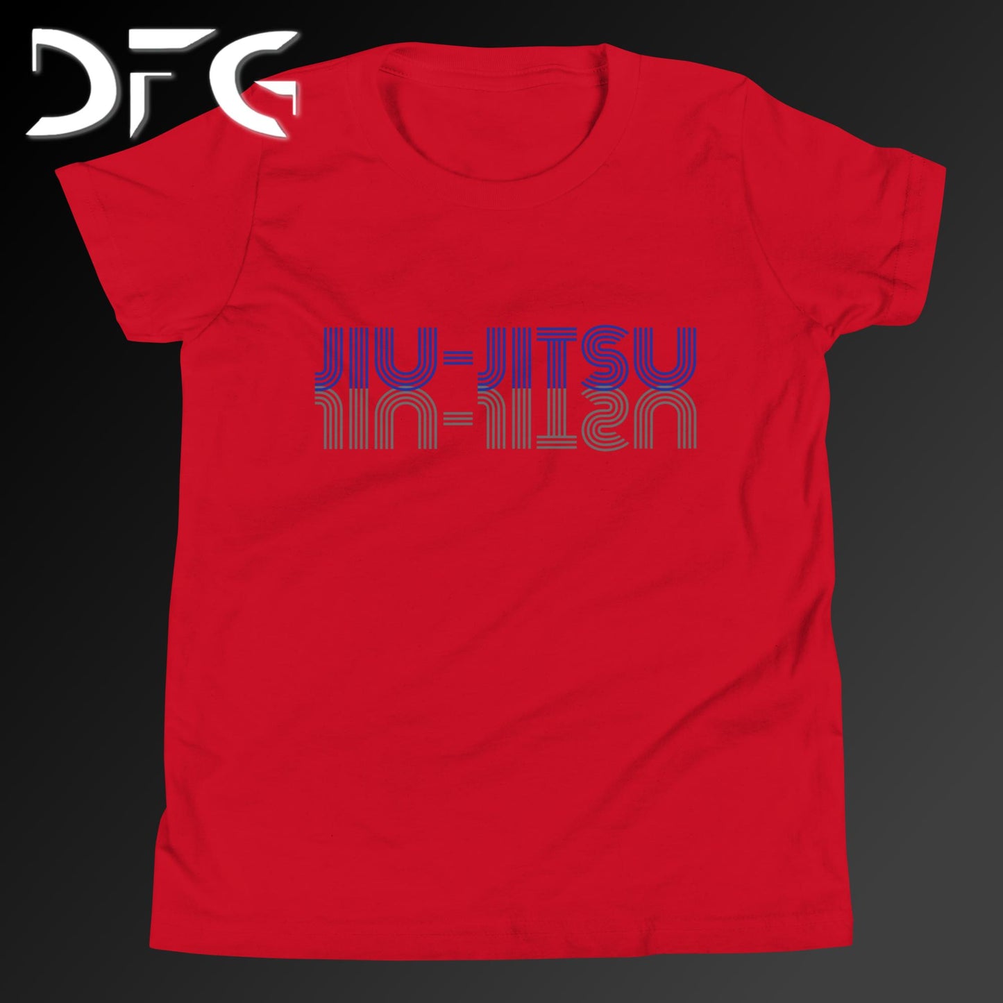 Youth Short-Sleeve T-Shirt BJJ Blue