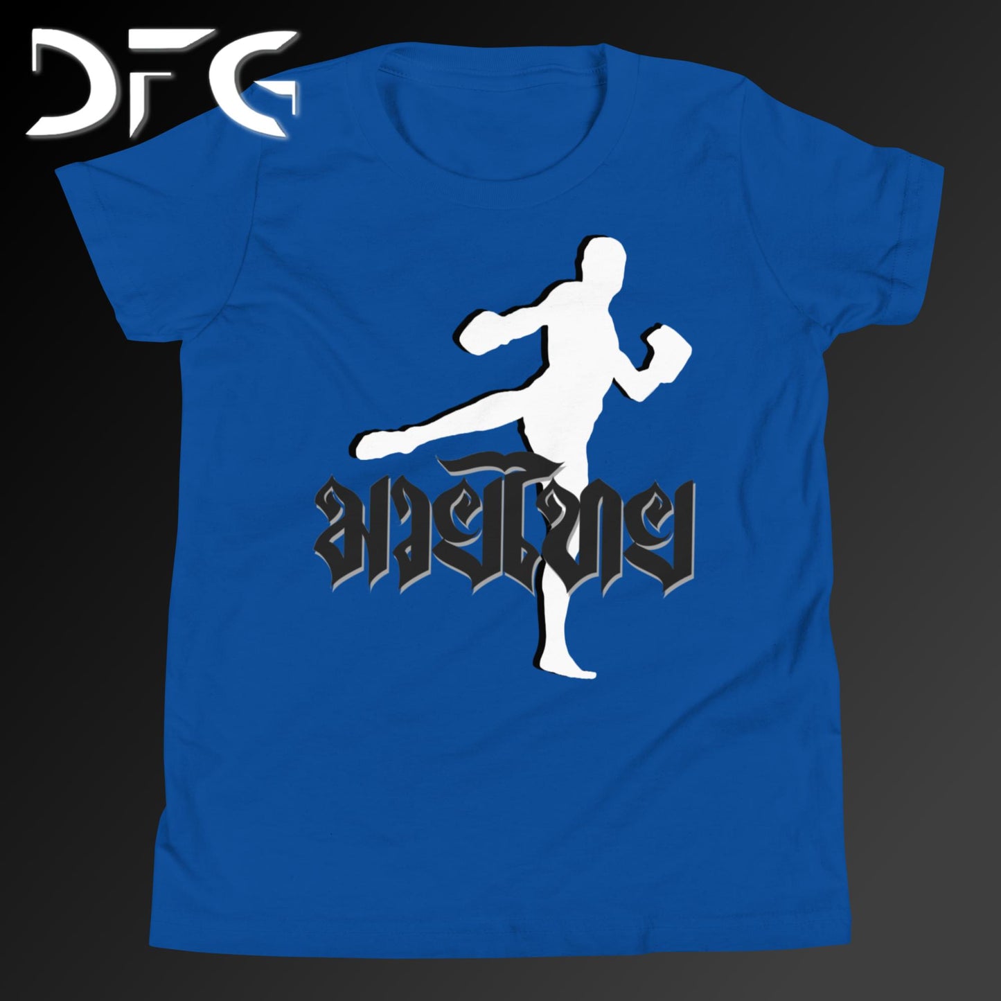 Youth Short-Sleeve T-Shirt Muay Thai Black