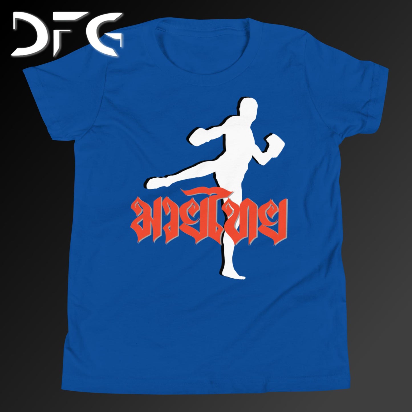 Youth Short-Sleeve T-Shirt Muay Thai Red