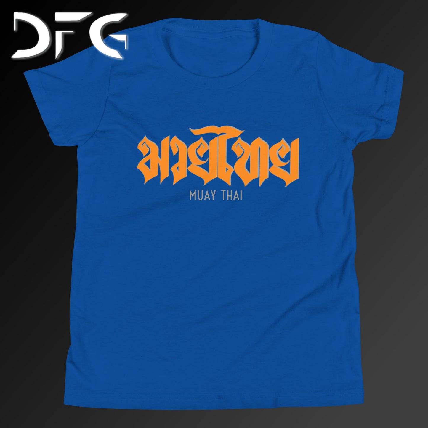 Youth Short-Sleeve T-Shirt Muay Thai Orange
