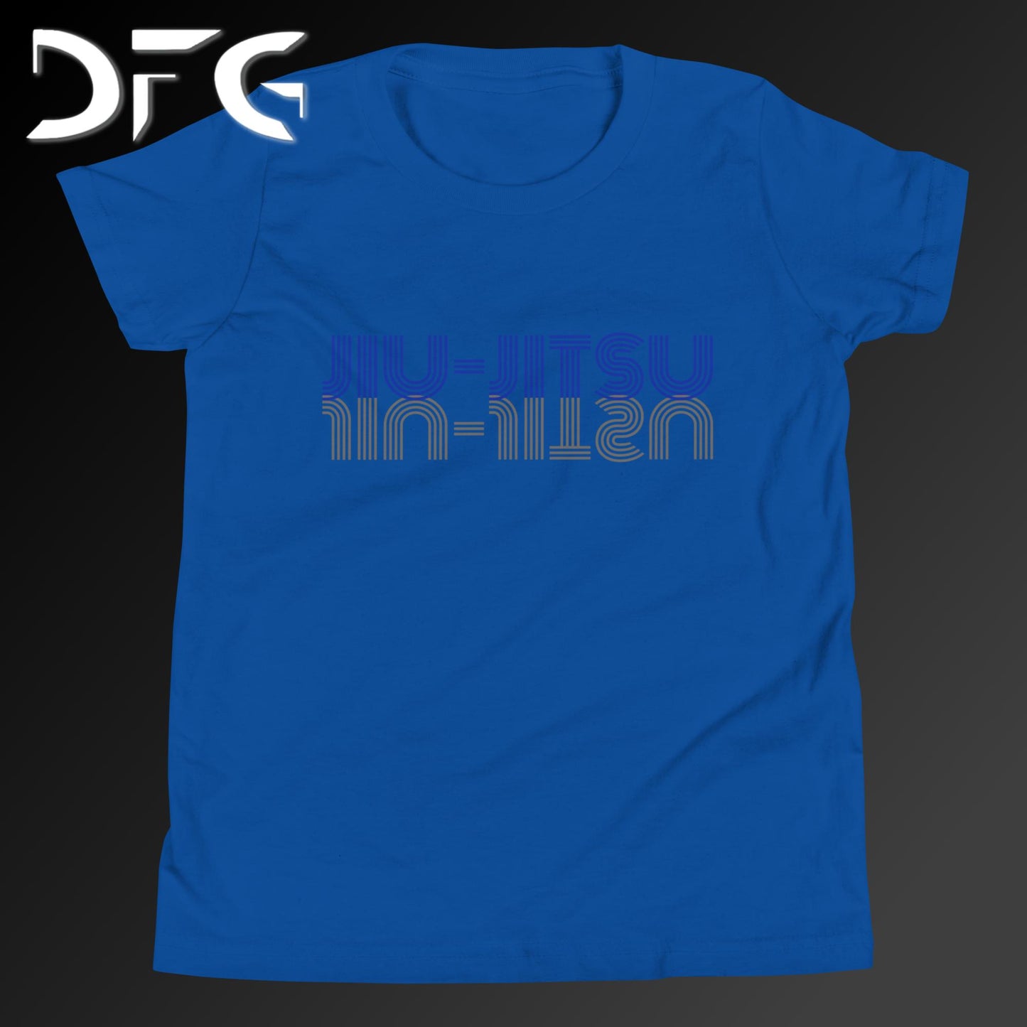 Youth Short-Sleeve T-Shirt BJJ Blue