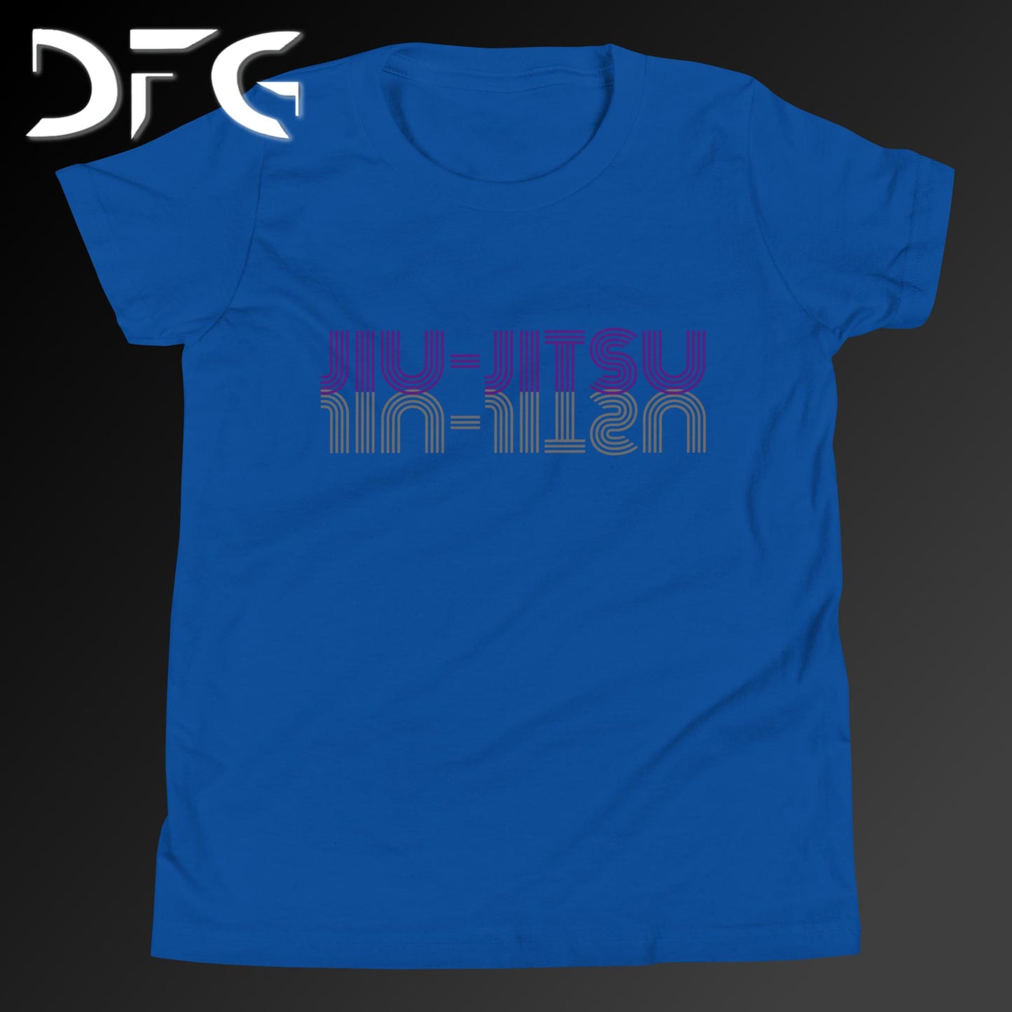 Youth Short-Sleeve T-Shirt BJJ Purple