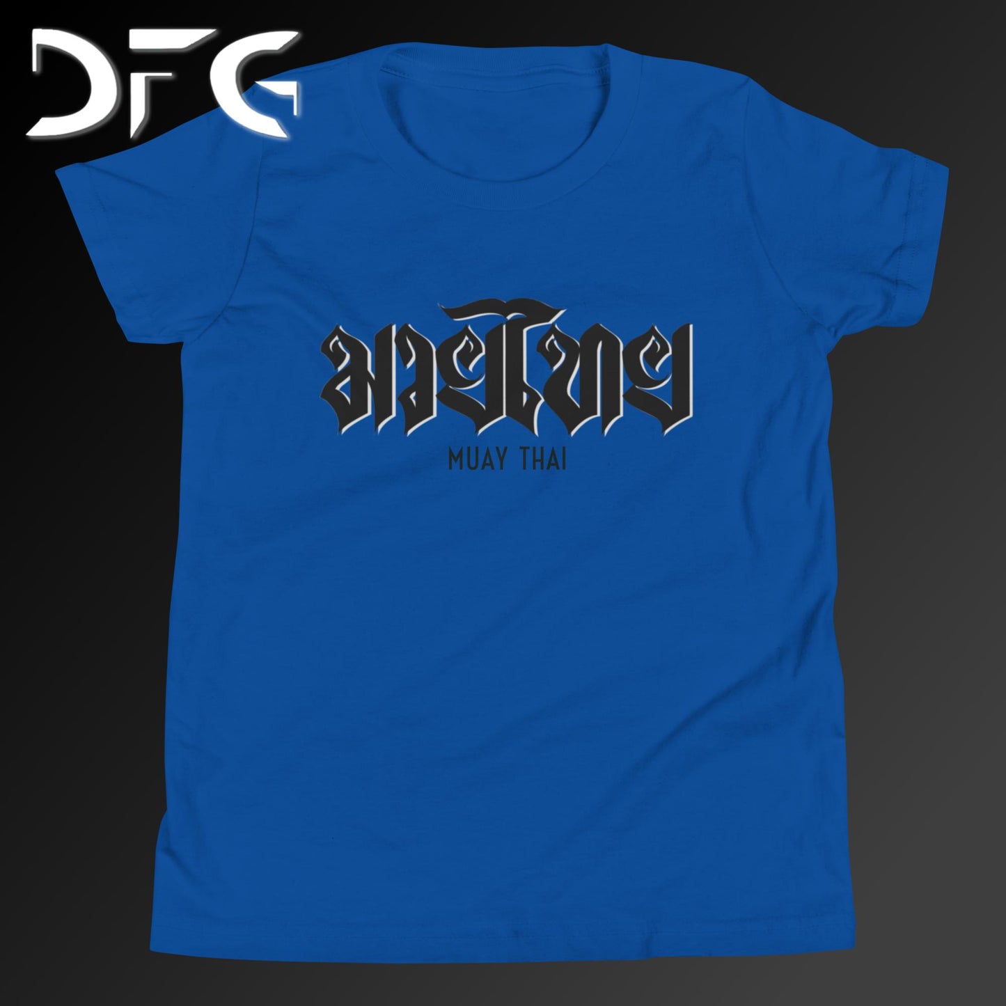 Youth Short-Sleeve T-Shirt Muay Thai Black