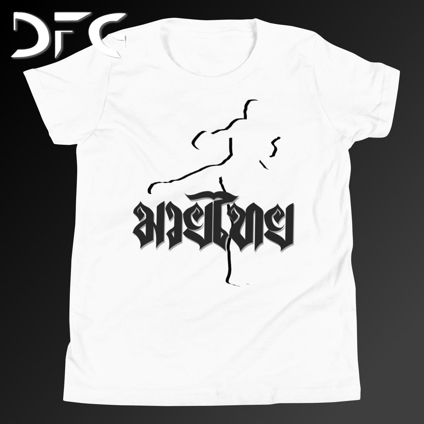Youth Short-Sleeve T-Shirt Muay Thai Black
