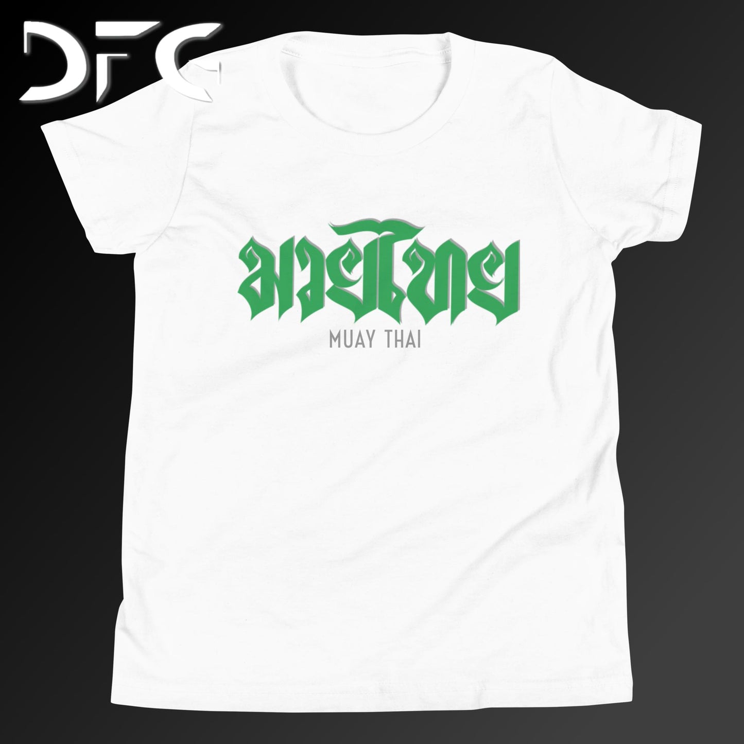 Youth Short-Sleeve T-Shirt Muay Thai Green