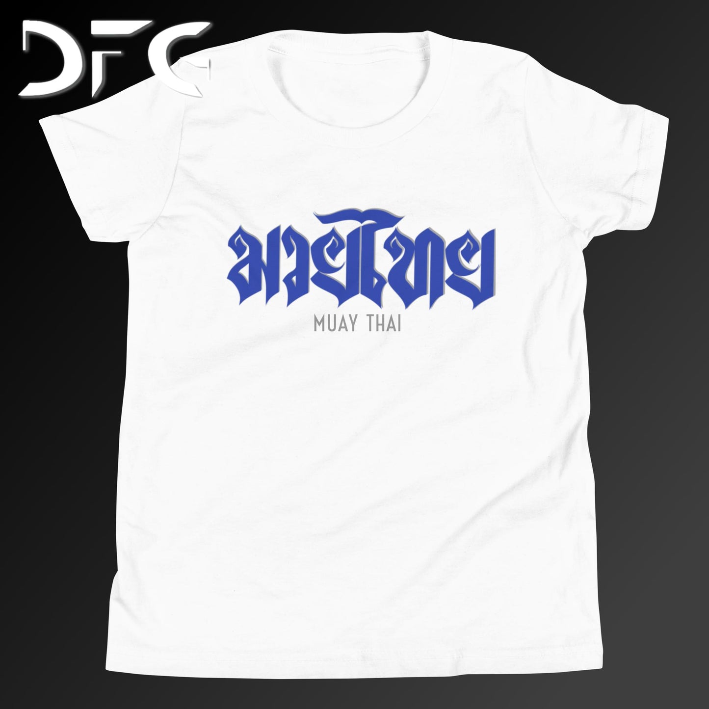 Youth Short-Sleeve T-Shirt Muay Thai Blue