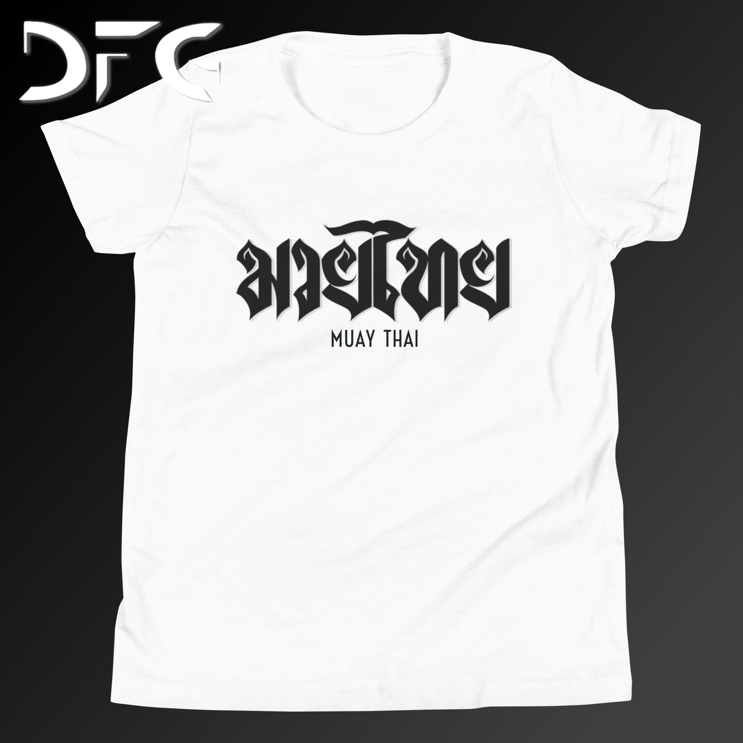 Youth Short-Sleeve T-Shirt Muay Thai Black