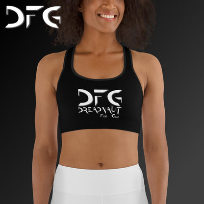 Simple Sports Bra Black/White