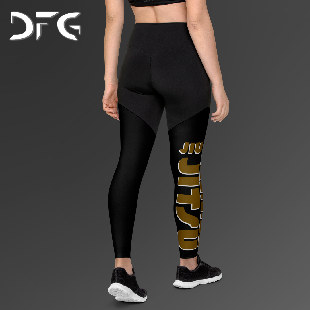 Feminine-Fit Squat-Proof Leggings Jiu-Jitsu Brown