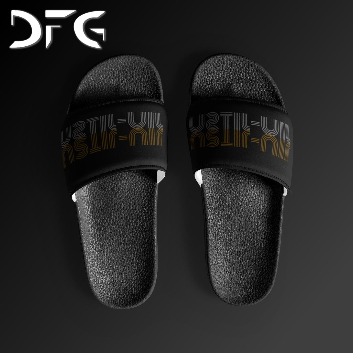 Feminine-Sized Slides BJJ Brown