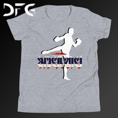 Youth Short-Sleeve T-Shirt Muay Thai Flag