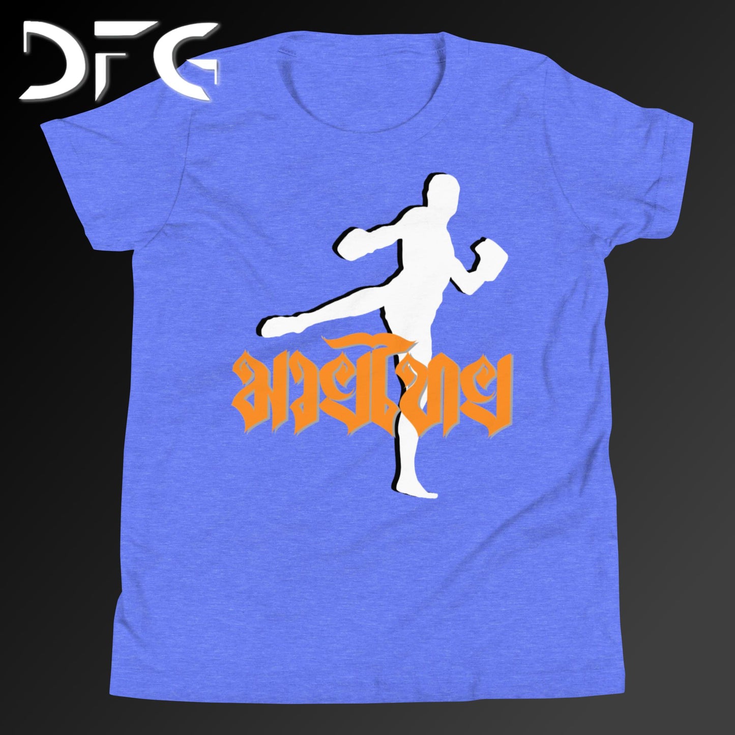 Youth Short-Sleeve T-Shirt Muay Thai Orange