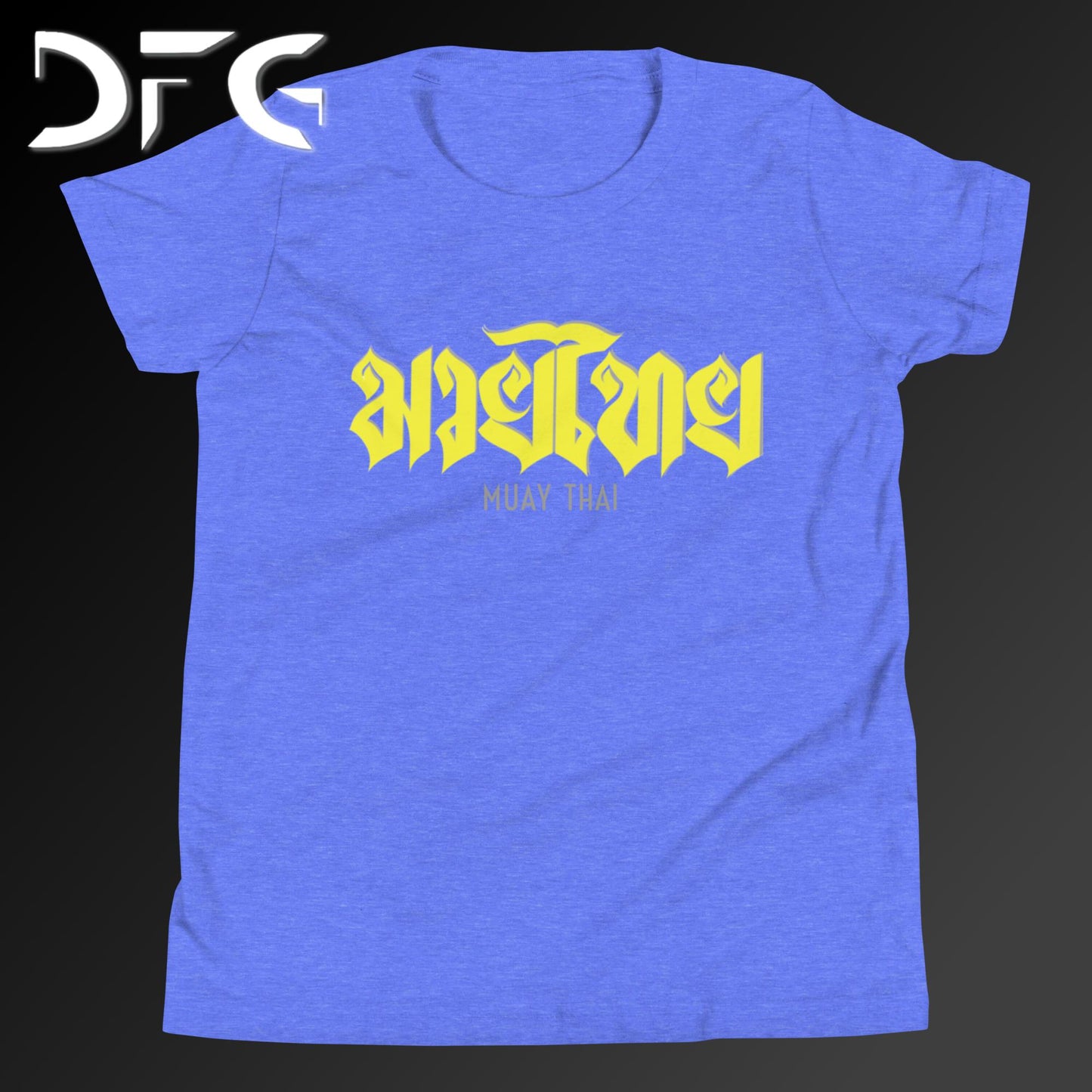 Youth Short-Sleeve T-Shirt Muay Thai Yellow