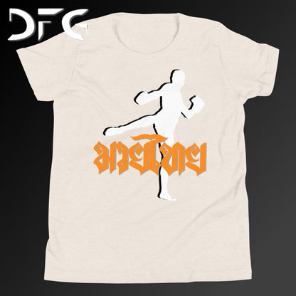 Youth Short-Sleeve T-Shirt Muay Thai Orange