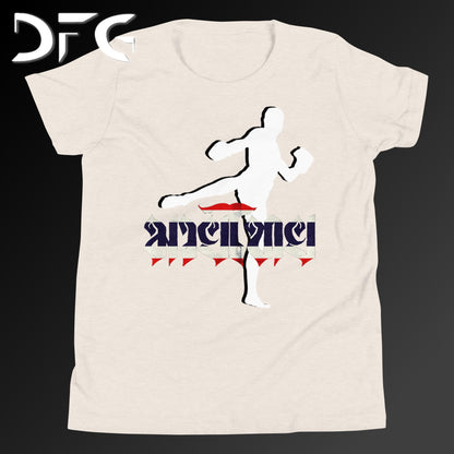 Youth Short-Sleeve T-Shirt Muay Thai Flag