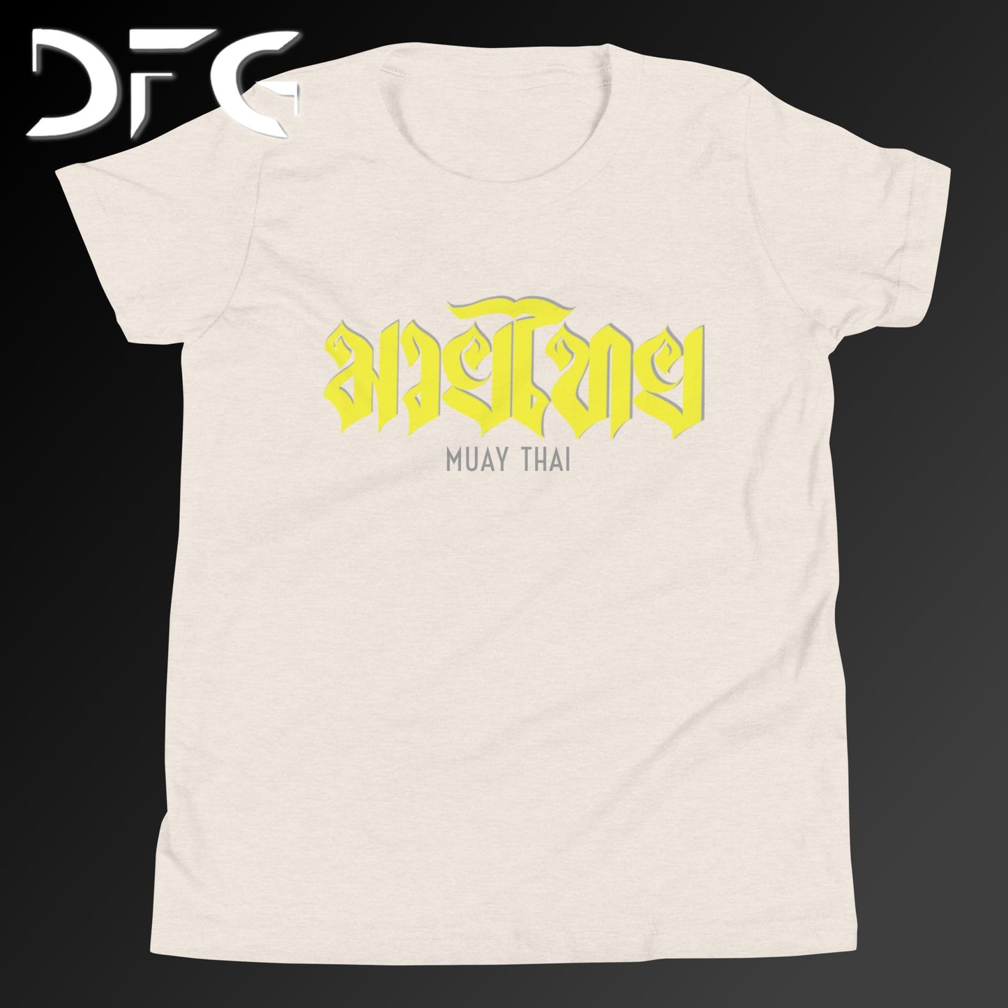 Youth Short-Sleeve T-Shirt Muay Thai Yellow