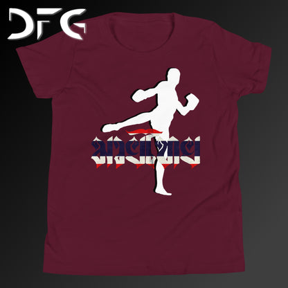 Youth Short-Sleeve T-Shirt Muay Thai Flag