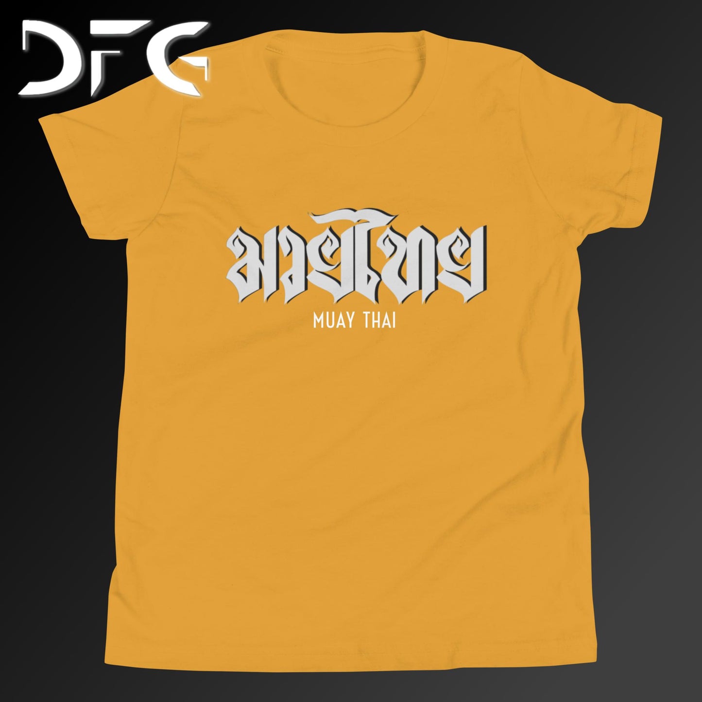 Youth Short-Sleeve T-Shirt Muay Thai White