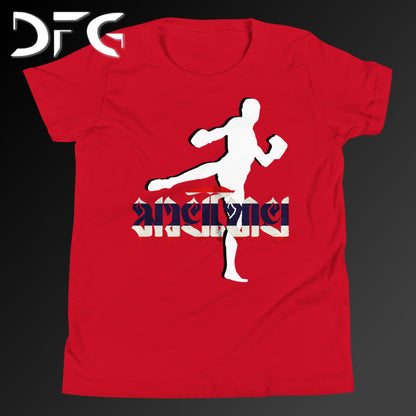 Youth Short-Sleeve T-Shirt Muay Thai Flag