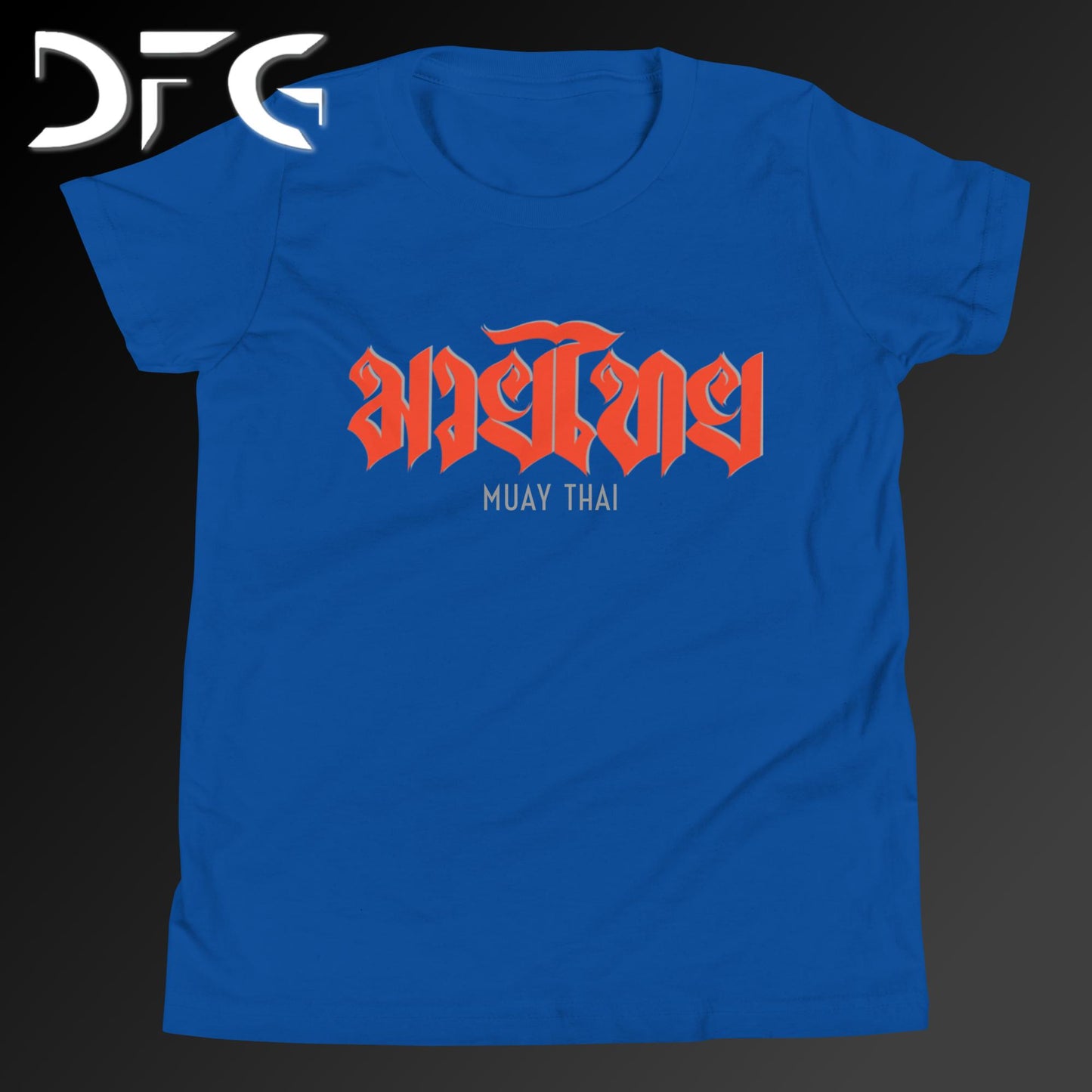 Youth Short-Sleeve T-Shirt Muay Thai Red