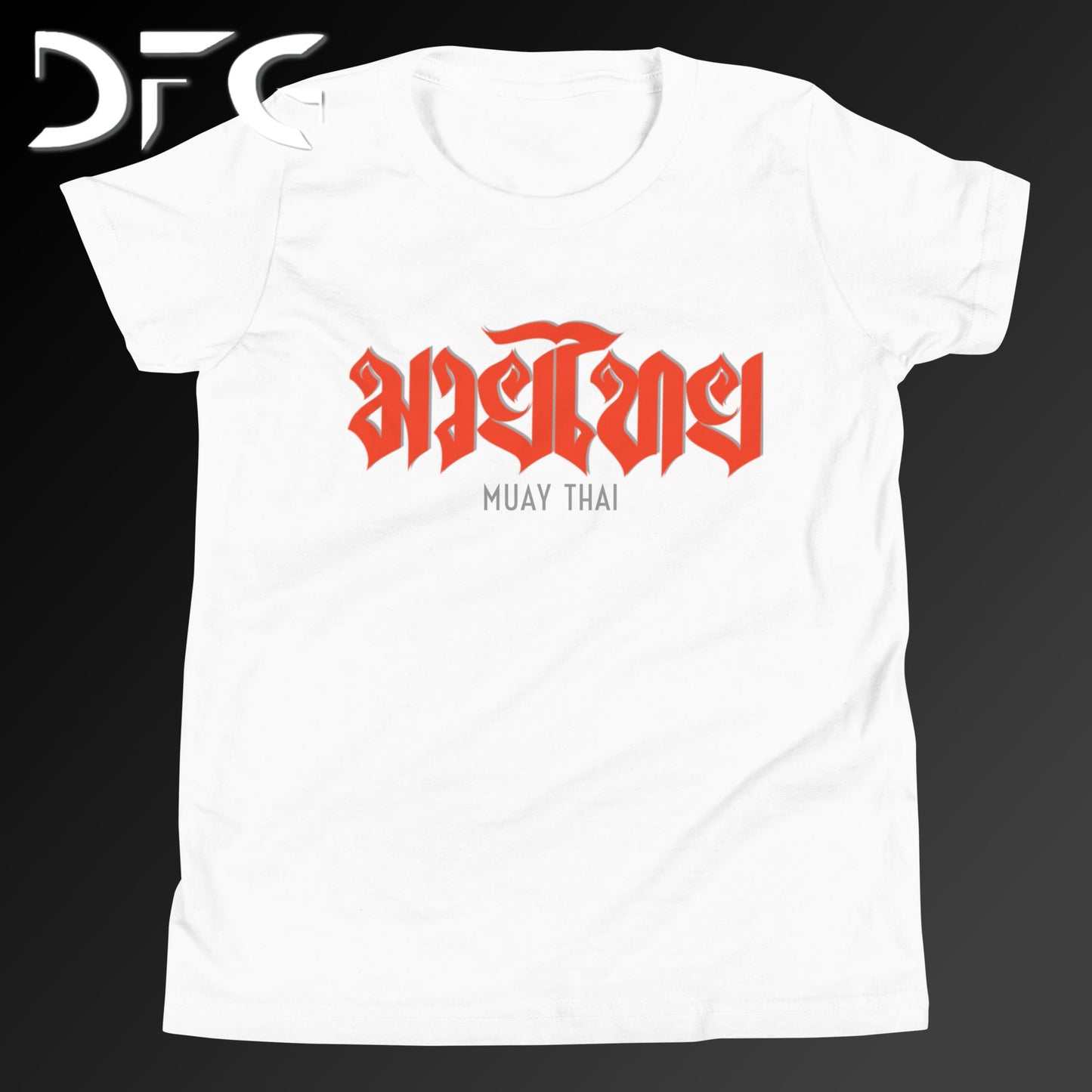 Youth Short-Sleeve T-Shirt Muay Thai Red