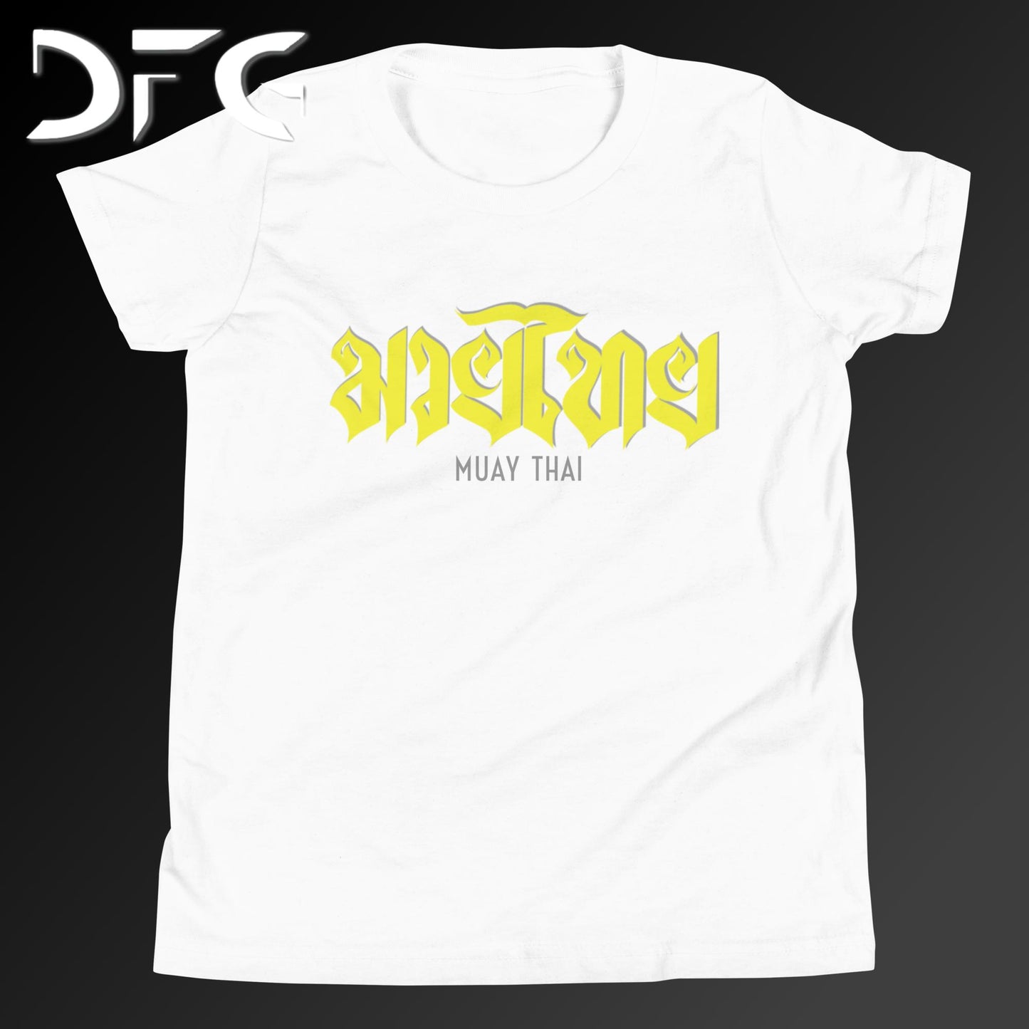 Youth Short-Sleeve T-Shirt Muay Thai Yellow